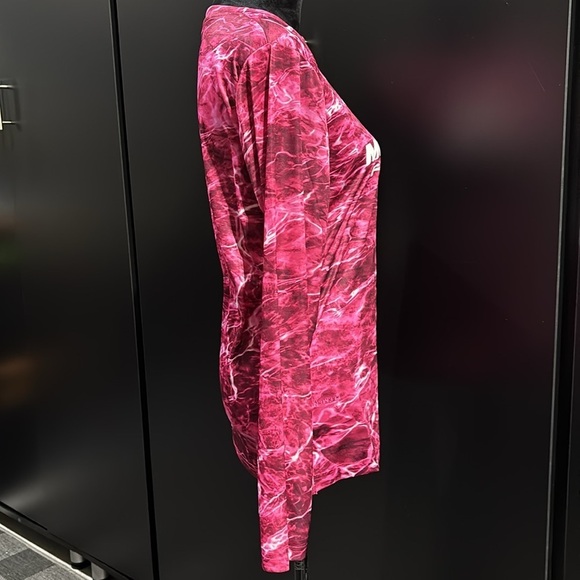 Mossy Oak Elements Tech moisture wicking,sun protection,crewneck,fishing logo - Picture 5 of 7